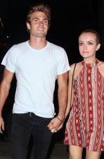 OLIVIA COOKE Arrives at Staples Center in Los ANbf