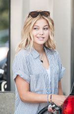 OLIVIA HOLT at a Gas Station in Los Angeles