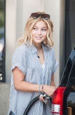 OLIVIA HOLT at a Gas Station in Los Angeles