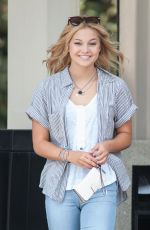 OLIVIA HOLT at a Gas Station in Los Angeles