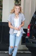 OLIVIA HOLT at a Gas Station in Los Angeles