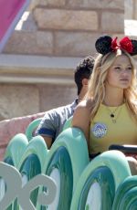 OLIVIA HOLT at Disneyland