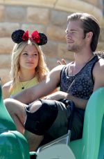 OLIVIA HOLT at Disneyland