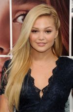 OLIVIA HOLT at If I Stay Premiere in Hollywood