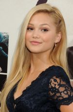 OLIVIA HOLT at If I Stay Premiere in Hollywood