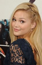 OLIVIA HOLT at If I Stay Premiere in Hollywood