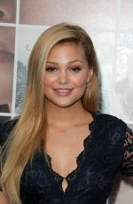 OLIVIA HOLT at If I Stay Premiere in Hollywood