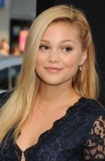 OLIVIA HOLT at If I Stay Premiere in Hollywood