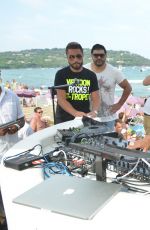 PARIS HILTON - DJ Set at a Beach in Saint-tropez