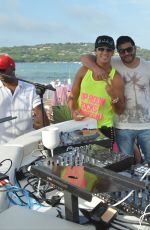 PARIS HILTON - DJ Set at a Beach in Saint-tropez