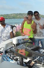 PARIS HILTON - DJ Set at a Beach in Saint-tropez