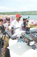 PARIS HILTON - DJ Set at a Beach in Saint-tropez