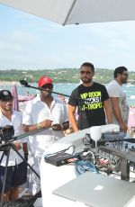 PARIS HILTON - DJ Set at a Beach in Saint-tropez