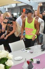 PARIS HILTON - DJ Set at a Beach in Saint-tropez