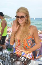 PARIS HILTON - DJ Set at a Beach in Saint-tropez