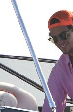 PARIS HILTON with Boyfriend on Vacation in Ibiza