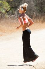 PETA MURGATROYD Working Out in Los Angeles