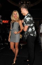 PIXIE LOTT Arrives at Werewolf Club in London