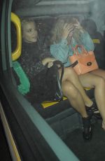 PIXIE LOTT Leaves the Sketch Restaurant in London