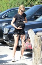 POPPY DELEVINGNE Arrives at Club 55 in Saint-tropez