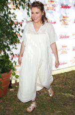 Pregnant ALYSSA MILANO at Pirate and Princess: Power of Doing Good Tour in Pasadena