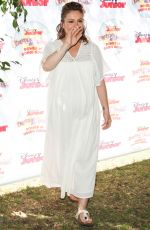 Pregnant ALYSSA MILANO at Pirate and Princess: Power of Doing Good Tour in Pasadena