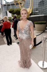 Pregnant HAYDEN PANETTIERE at 2014 Emmy Awards