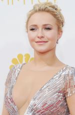 Pregnant HAYDEN PANETTIERE at 2014 Emmy Awards