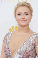 Pregnant HAYDEN PANETTIERE at 2014 Emmy Awards