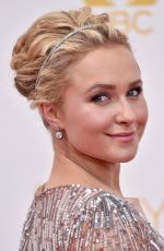 Pregnant HAYDEN PANETTIERE at 2014 Emmy Awards