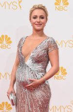 Pregnant HAYDEN PANETTIERE at 2014 Emmy Awards