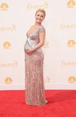 Pregnant HAYDEN PANETTIERE at 2014 Emmy Awards