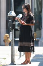 Pregnant RACHEL BILSON Out Shopping in Studio City