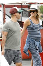 Pregnant STACY KEIBLER Shopping at the Farmers Market in Beverly Hills