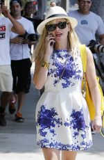 REESE WITHERSPOON Arrives at a Salon in Los Angeles