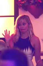 REESE WITHERSPOON at a Party on Vacation in Capri