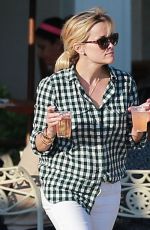 REESE WITHERSPOON at Jonathan Club in Santa Monica