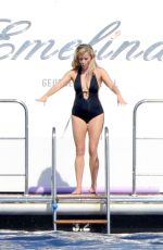 REESE WITHERSPOON in Swimsuit on a Yacht in Italy