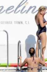 REESE WITHERSPOON in Swimsuit on a Yacht in Italy