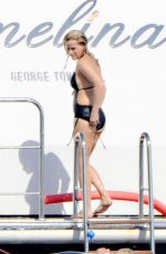 REESE WITHERSPOON in Swimsuit on a Yacht in Italy