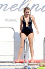 REESE WITHERSPOON in Swimsuit on a Yacht in Italy