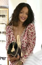 RIHANNA Out Shopping in Sardinia