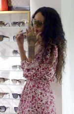 RIHANNA Out Shopping in Sardinia
