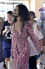 RIHANNA Out Shopping in Sardinia