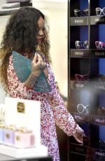 RIHANNA Out Shopping in Sardinia