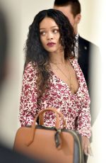 RIHANNA Out Shopping in Sardinia