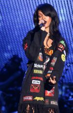 RIHANNA Performs at The Monster Tour in Pasadena
