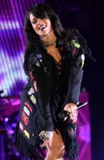 RIHANNA Performs at The Monster Tour in Pasadena