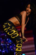 RIHANNA Performs at The Monster Tour in Pasadena