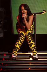 RIHANNA Performs at The Monster Tour in Pasadena